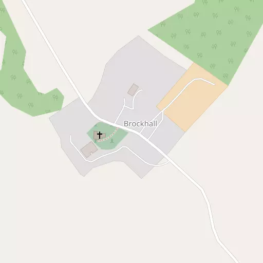 Map of Brockhall