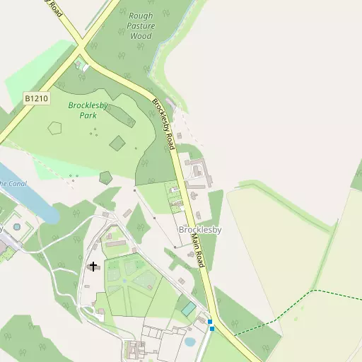 Map of Brocklesby