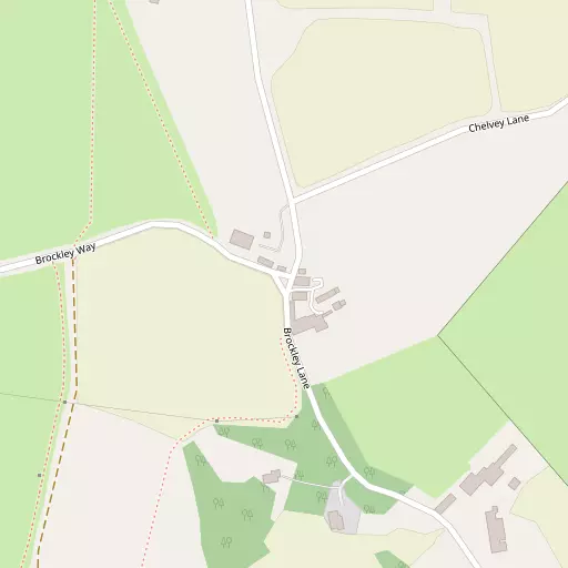 Map of Brockley Elm