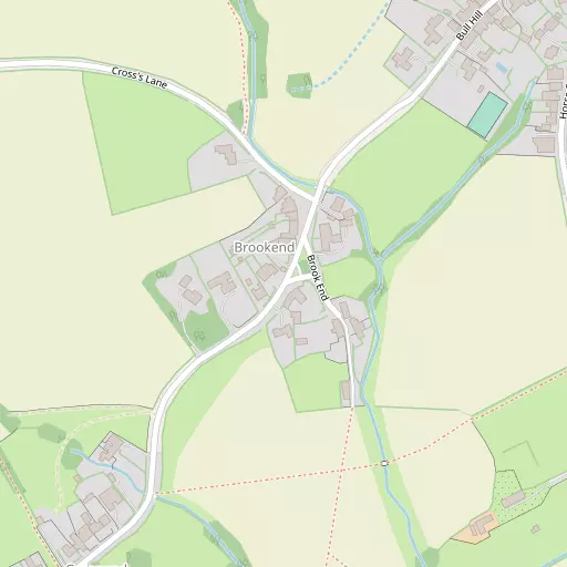 Map of Brookend