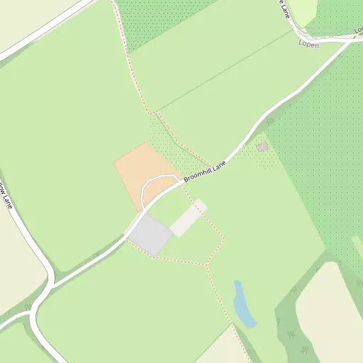 Map of Broomhill