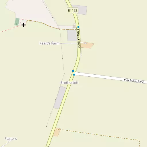 Map of Brothertoft