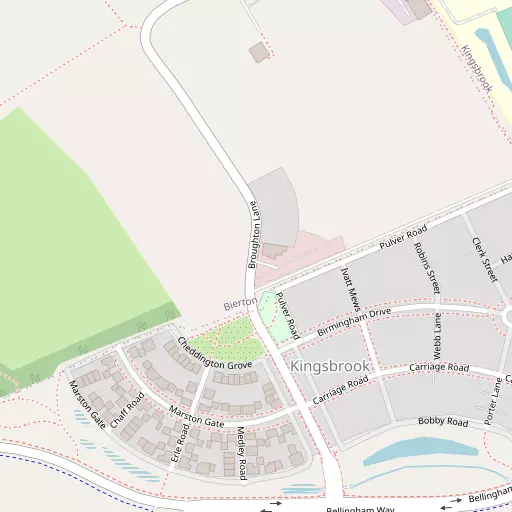 Map of Broughton Crossing