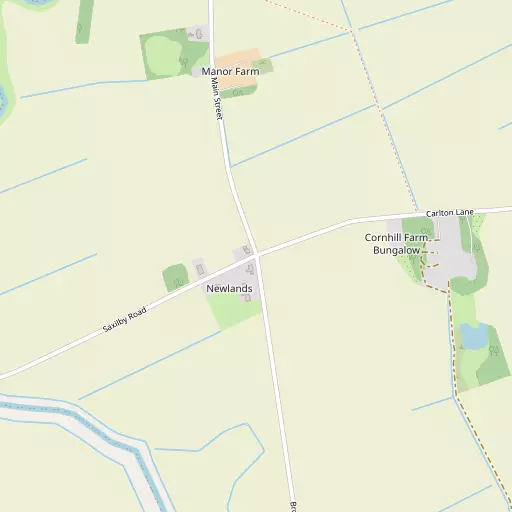 Map of Broxholme