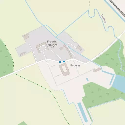 Map of Bruern Abbey