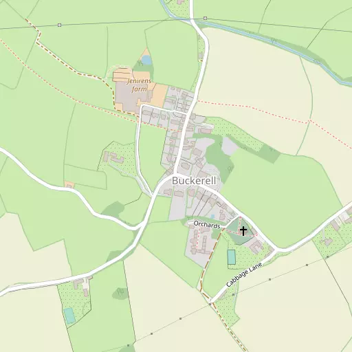 Map of Buckerell