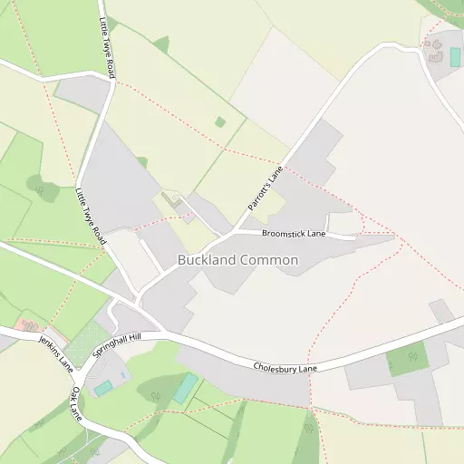 Map of Buckland Common