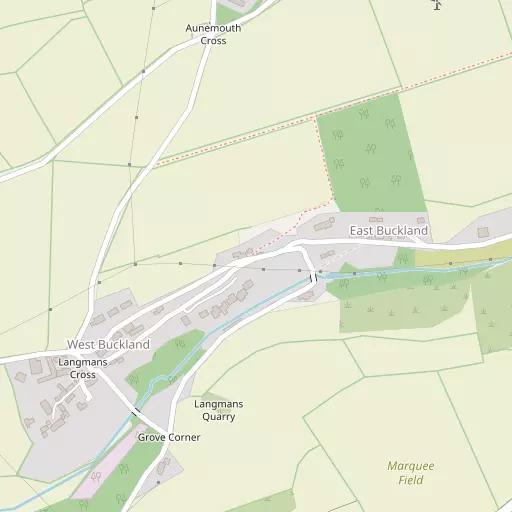 Map of Buckland