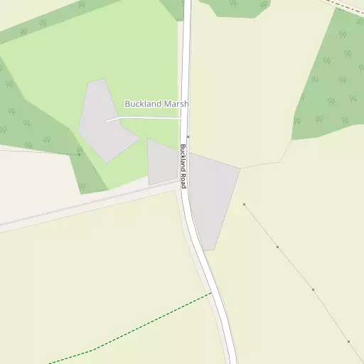 Map of Buckland Marsh