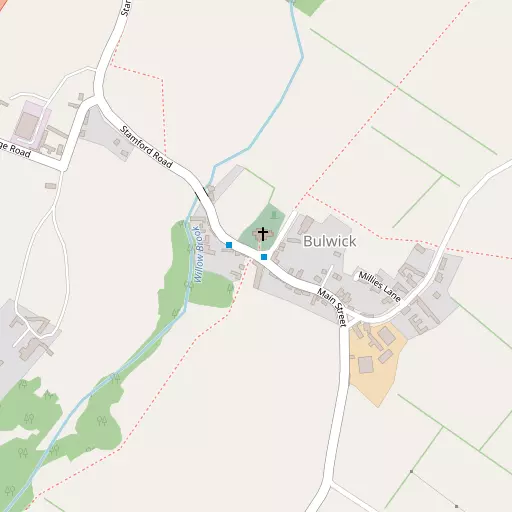 Map of Bulwick