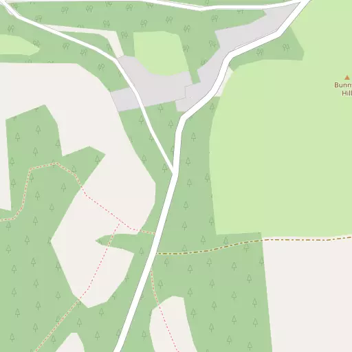 Map of Bunny's Hill