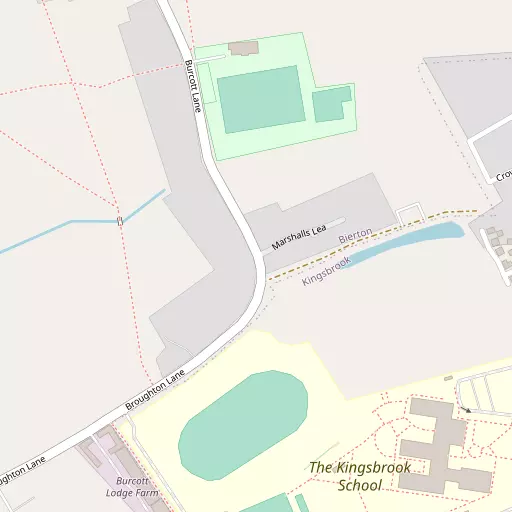 Map of Burcott
