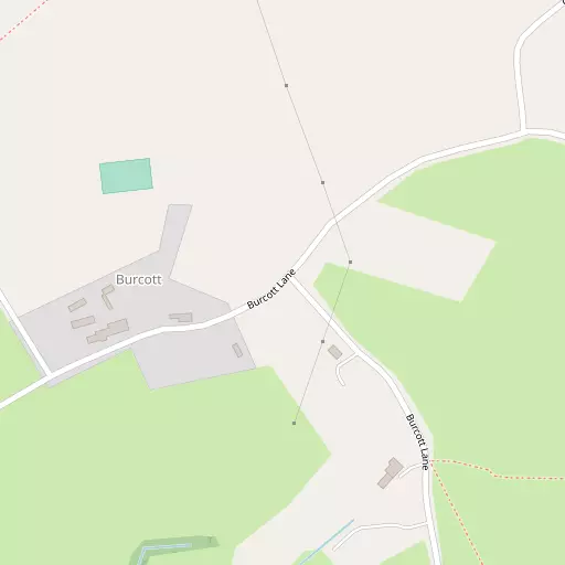 Map of Burcott