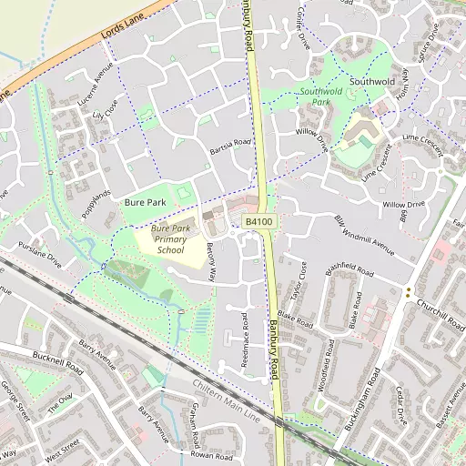 Map of Bure Park