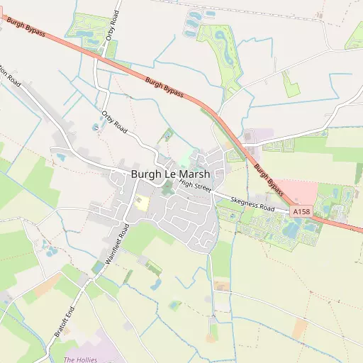 Map of Burgh le Marsh