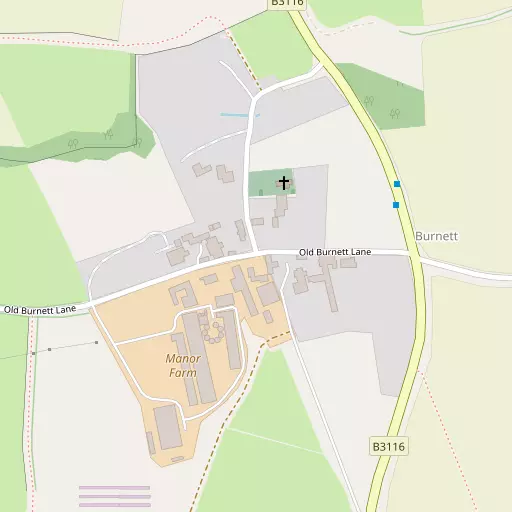 Map of Burnett