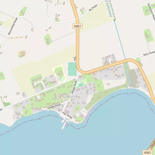 Map of Burray Village
