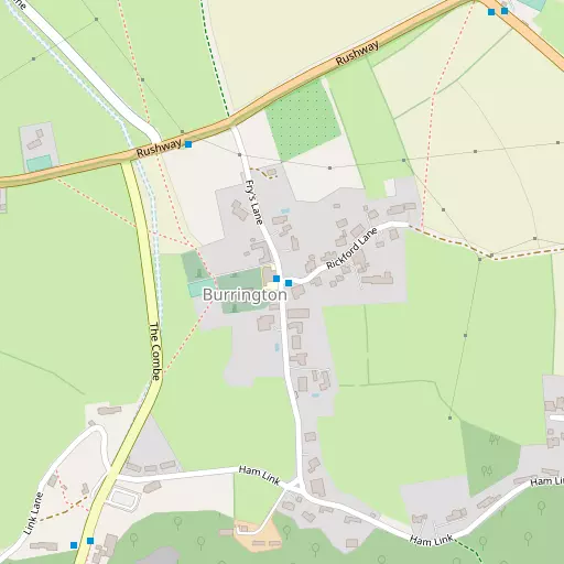 Map of Burrington