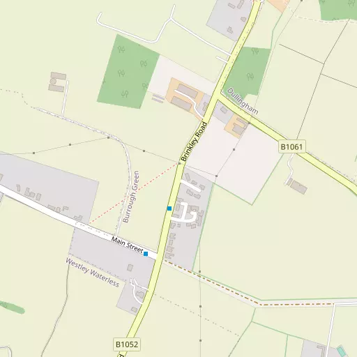 Map of Burrough End