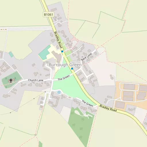 Map of Burrough Green