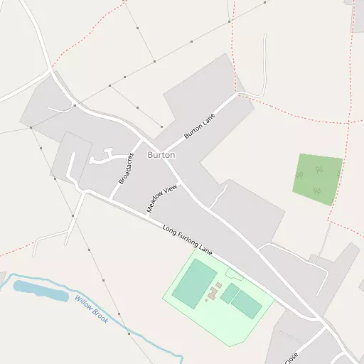 Map of Burton