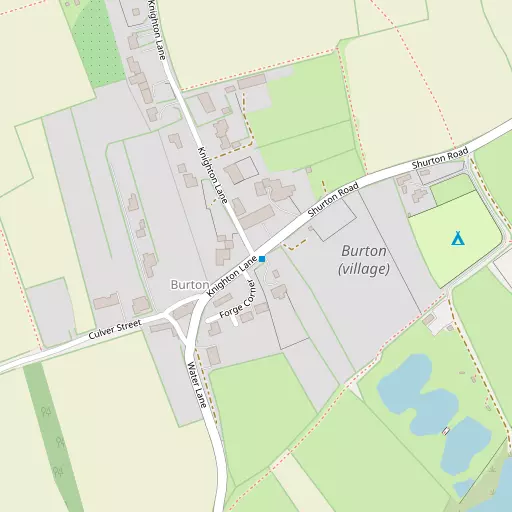 Map of Burton