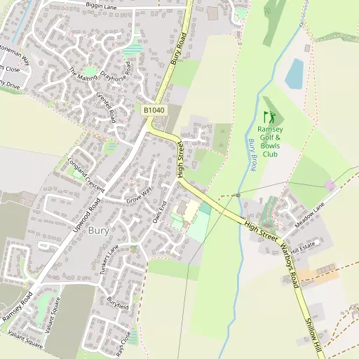Map of Bury