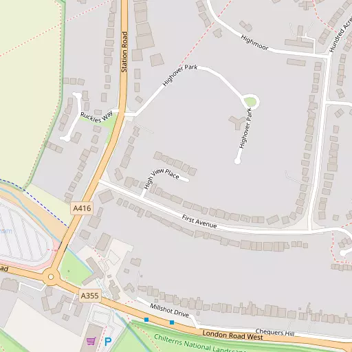 Map of Bury End