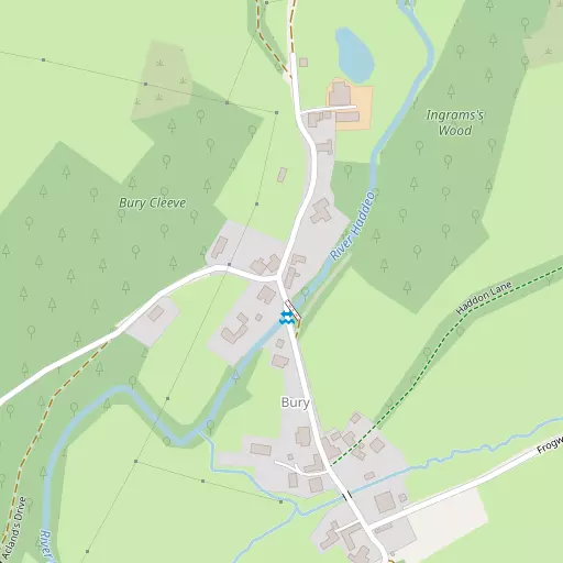 Map of Bury