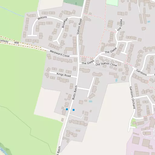 Map of Butt's Batch