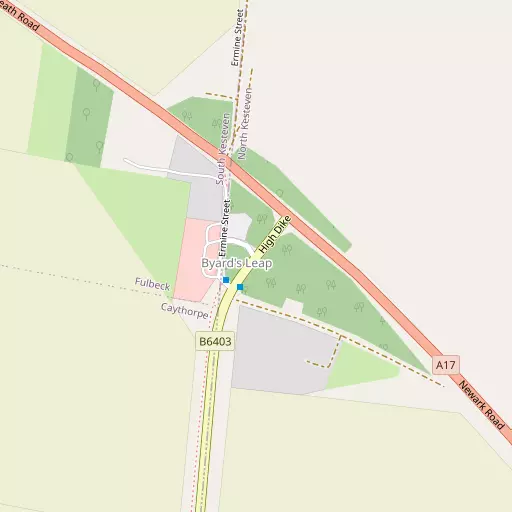 Map of Byard's Leap