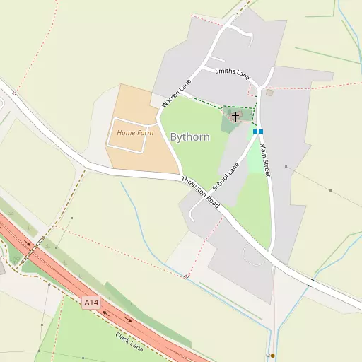 Map of Bythorn