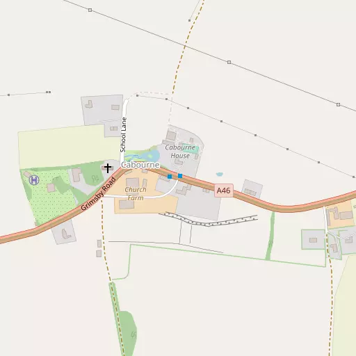 Map of Cabourne