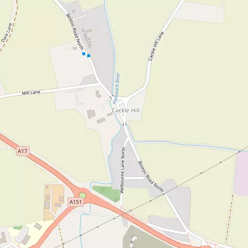 Map of Cackle Hill