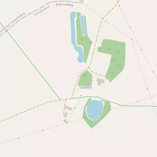Map of Cadeby