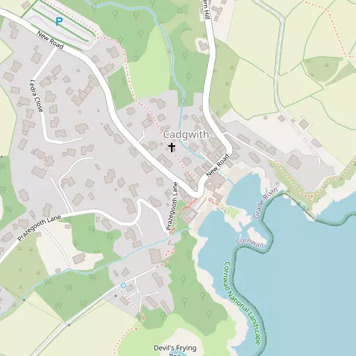 Map of Cadgwith