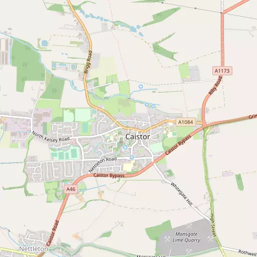 Map of Caistor