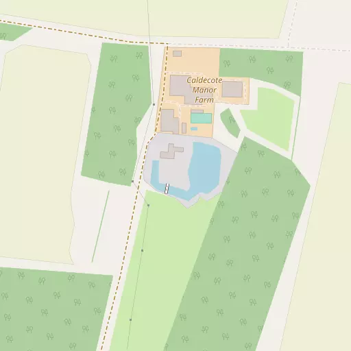 Map of Caldecote