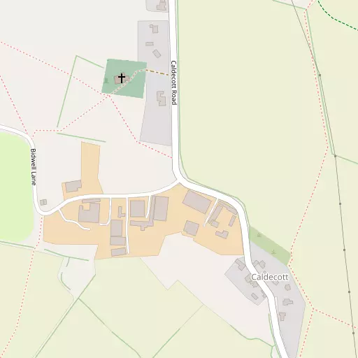 Map of Caldecott