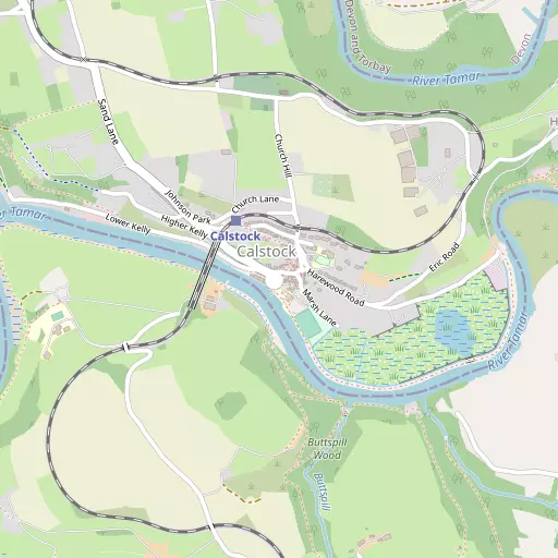 Map of Calstock