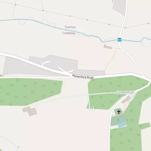 Map of Calverleigh