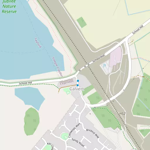 Map of Calvert
