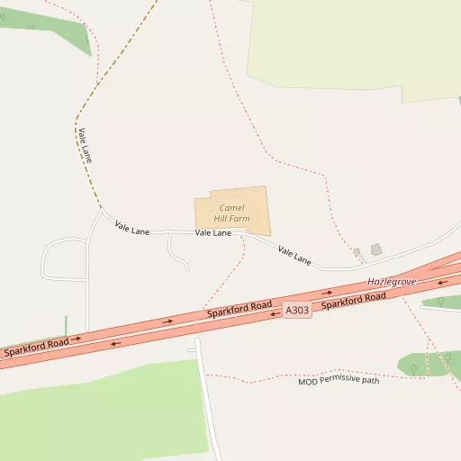 Map of Camel Hill