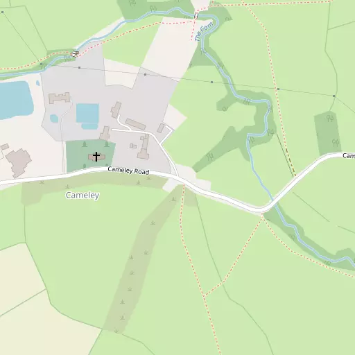 Map of Cameley