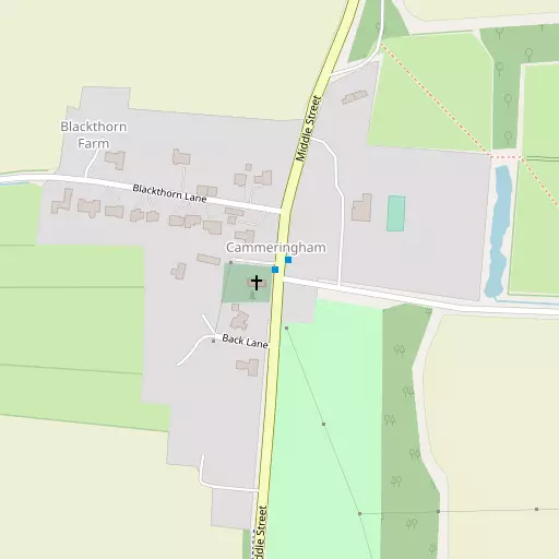Map of Cammeringham