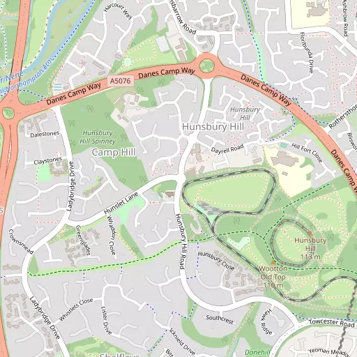 Map of Camp Hill