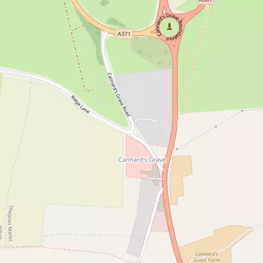 Map of Cannard's Grave