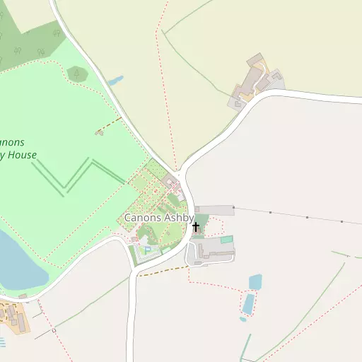 Map of Canons Ashby