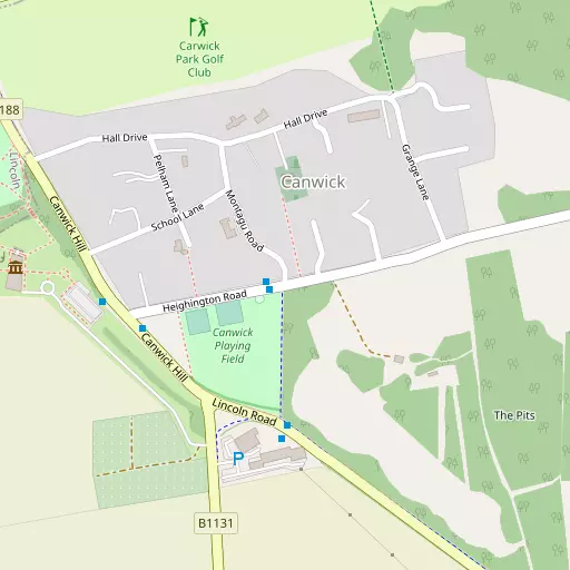 Map of Canwick