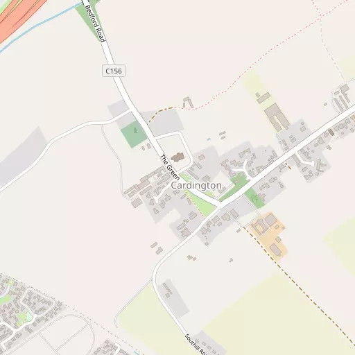 Map of Cardington